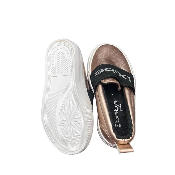 Toddler Bebe Girls Casual Slip on Sneaker - Picture 3 of 3